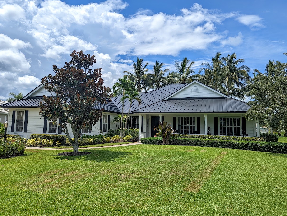 Residential roof replacement in progress Jupiter Florida by Expert Roofing Services