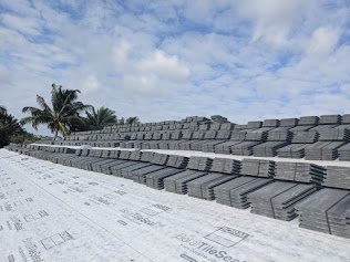 Peel and stick underlayment on a Florida roof deck
