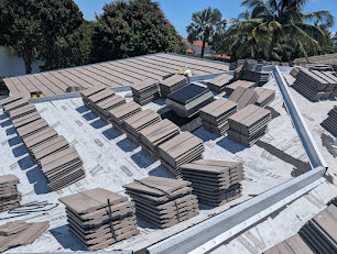 Concrete tile roof in Palm Beach County, Florida