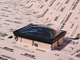 Peel and stick underlayment on a Florida roof deck